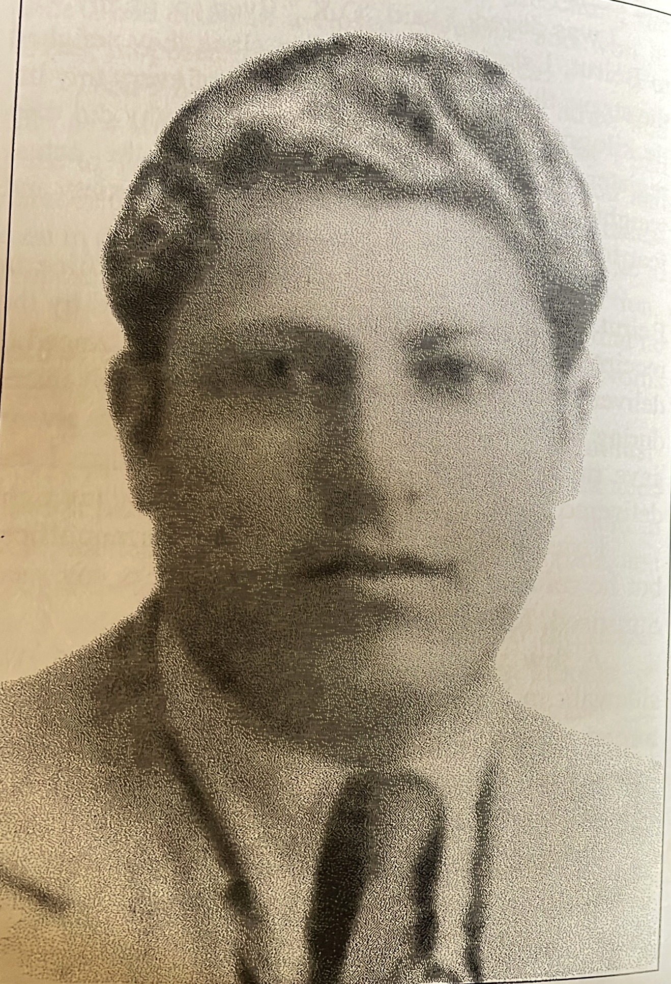Aksor Kassardjian, identity photograph upon his arrival to Africa, 1938